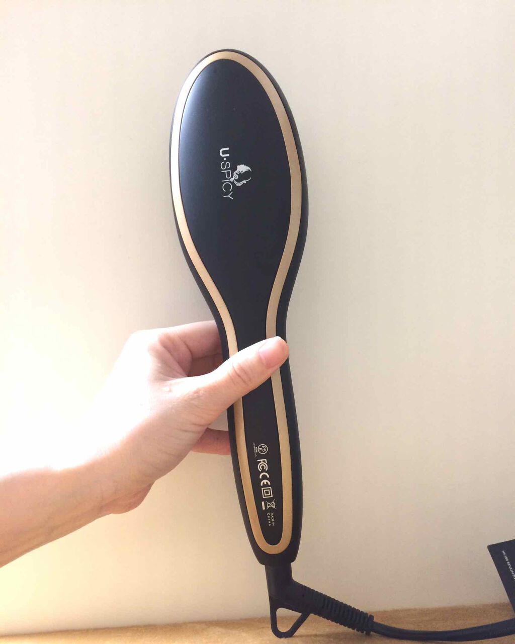 ホットアイロンブラシ ミニ/べビリス/ヒートブラシを使ったクチコミ(2枚目)