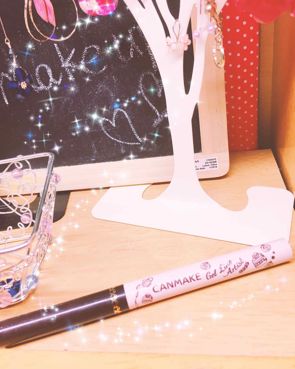 ジェルラインアーティスト/キャンメイク/ジェルアイライナーを使ったクチコミ(1枚目)