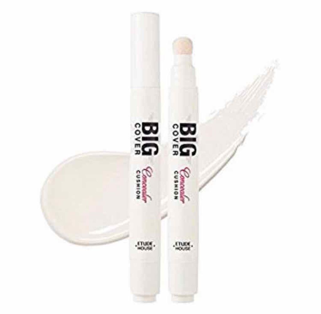 ビッグカバー クッションコンシーラー/ETUDE/リキッドコンシーラーを使ったクチコミ（1枚目）