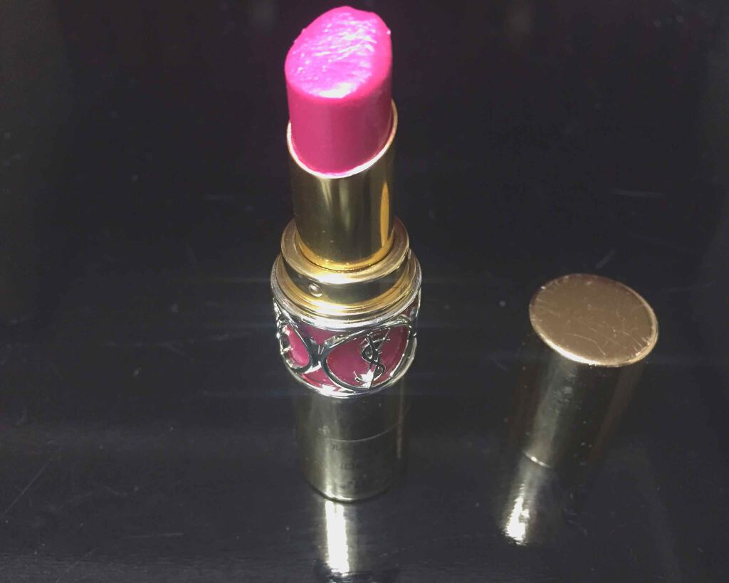 ルージュ ヴォリュプテ シャイン/YVES SAINT LAURENT BEAUTE/口紅を使ったクチコミ（1枚目）