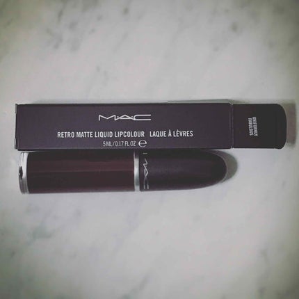 レトロ マット リキッド リップカラー/M・A・C/口紅を使ったクチコミ(2枚目)