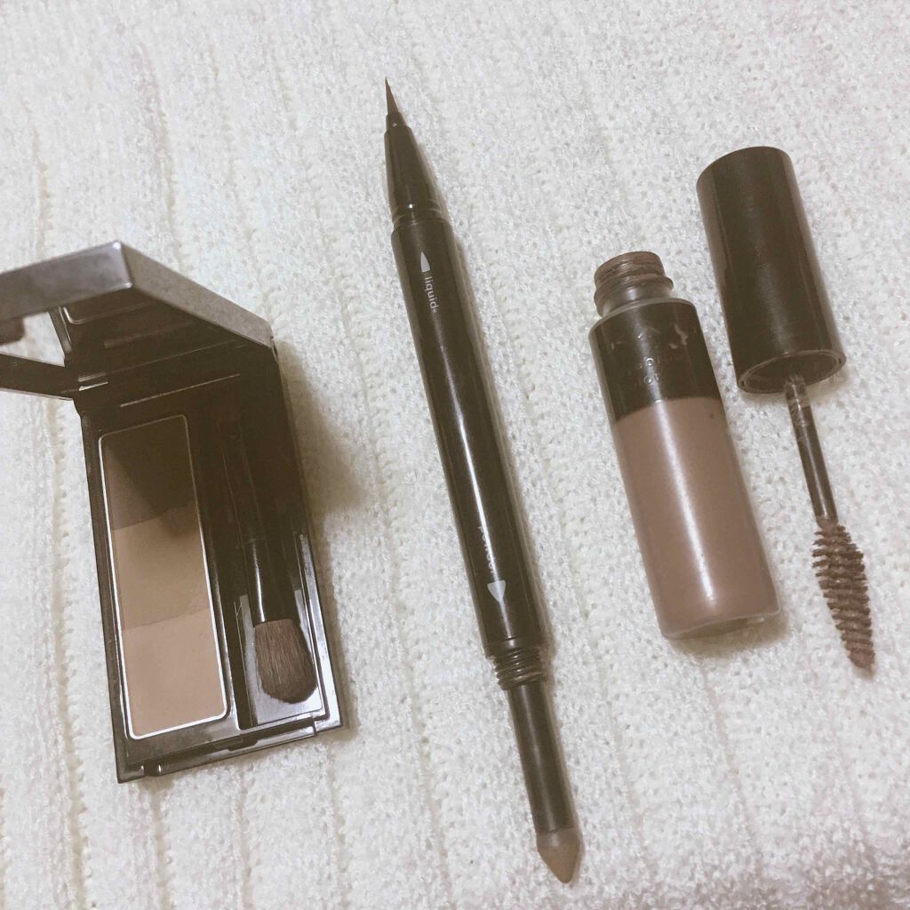 ラスティングデザインアイブロウW（LQ）/KATE/パウダーアイブロウを使ったクチコミ（2枚目）