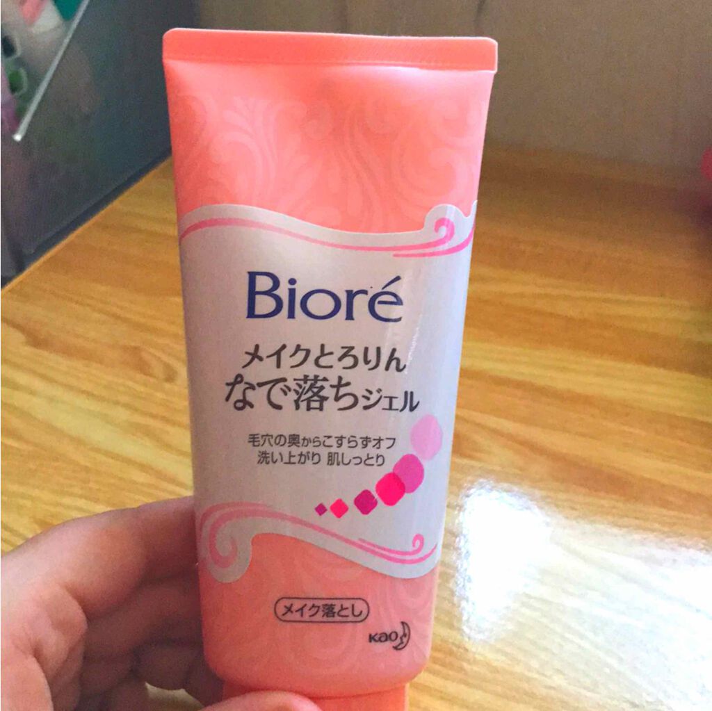 メイクとろりんなで落ちジェル/ビオレ/クレンジングジェルを使ったクチコミ(1枚目)