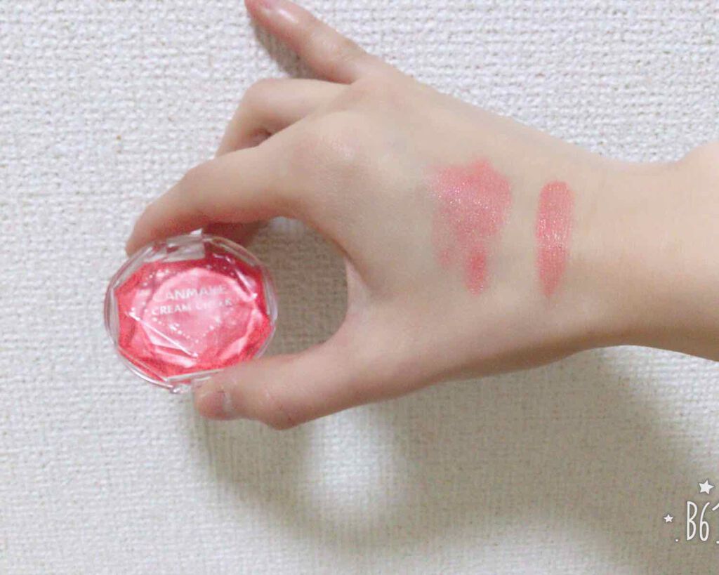 クリームチーク/キャンメイク/ジェル・クリームチークを使ったクチコミ(1枚目)