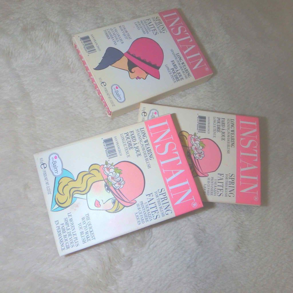 インステインブラッシュ/the Balm/パウダーチークを使ったクチコミ（1枚目）