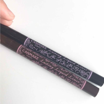 ラスティングリキッドライナー/キャンメイク/リキッドアイライナーを使ったクチコミ(3枚目)