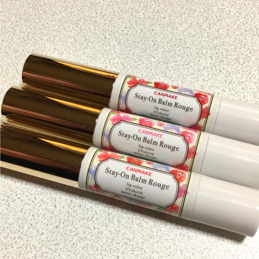 ステイオンバームルージュ/キャンメイク/口紅を使ったクチコミ(1枚目)