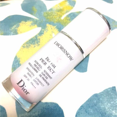 スノー ブルーム パーフェクト SPF35／PA+++/Dior/化粧下地を使ったクチコミ（1枚目）