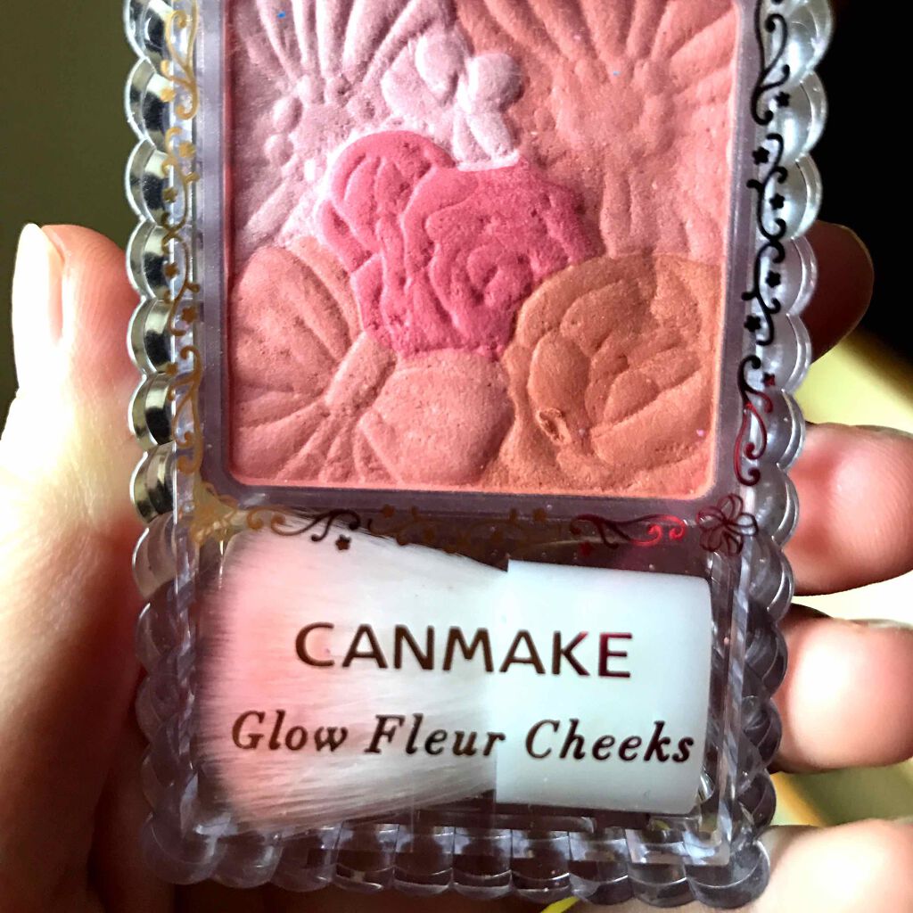 グロウフルールチークス/キャンメイク/パウダーチークを使ったクチコミ(1枚目)