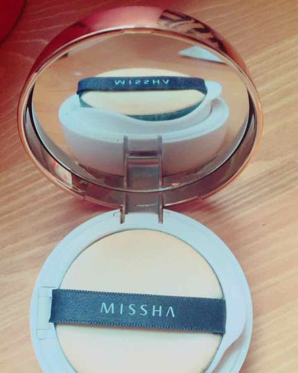 M クッションファンデーション(マット)/MISSHA/クッションファンデーションを使ったクチコミ(2枚目)