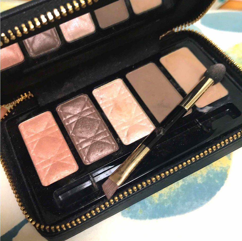 Dior ルミエール ヌード アイ パレットのクチコミ「アイシャドウ/アイブロウ パウダー/アイブロウ ワックスのセットです。アイシャドウの発色もしっ.....」（1枚目）