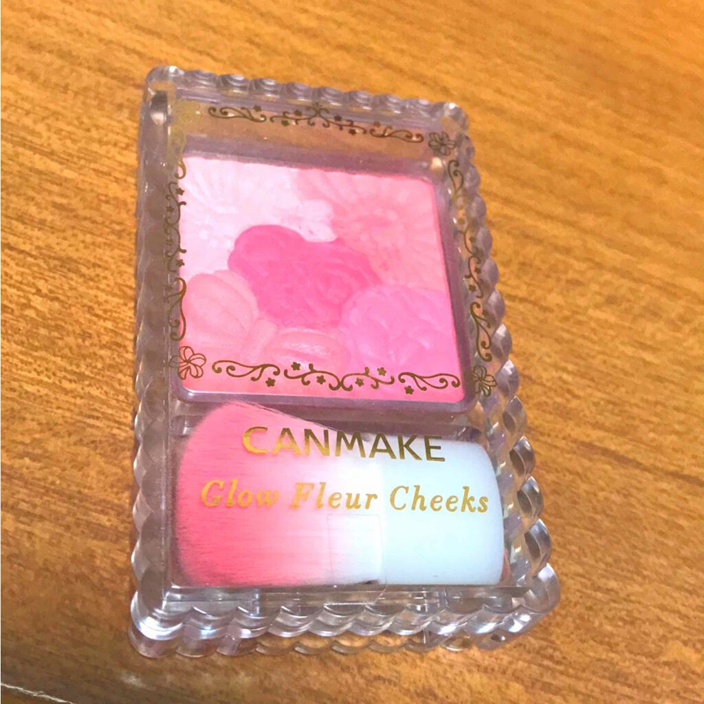 グロウフルールチークス/キャンメイク/パウダーチークを使ったクチコミ(1枚目)