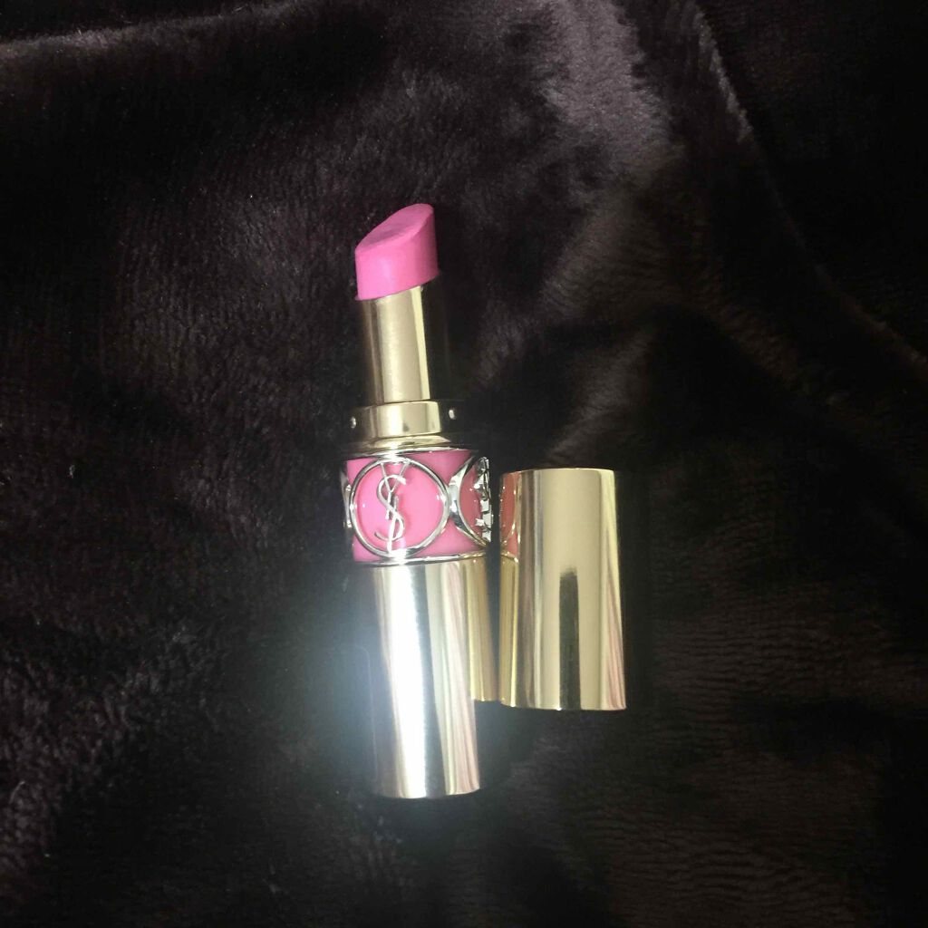 ルージュ ヴォリュプテ シャイン/YVES SAINT LAURENT BEAUTE/口紅を使ったクチコミ(2枚目)