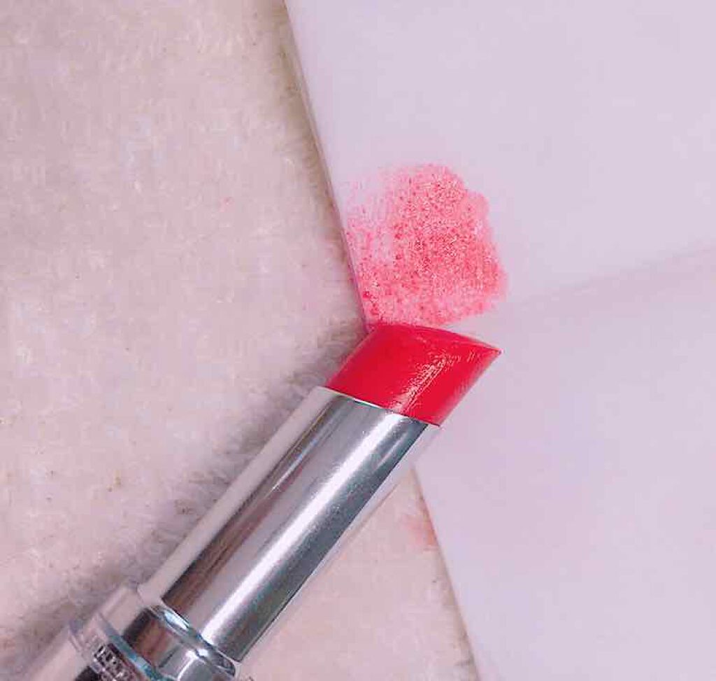 ラスティンググロスリップ/CEZANNE/口紅を使ったクチコミ(2枚目)