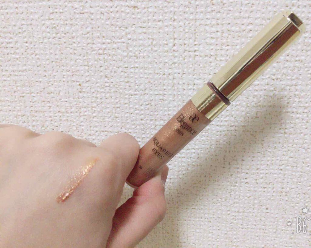 アクアレル アイズ/Elégance/リキッドアイシャドウを使ったクチコミ（2枚目）