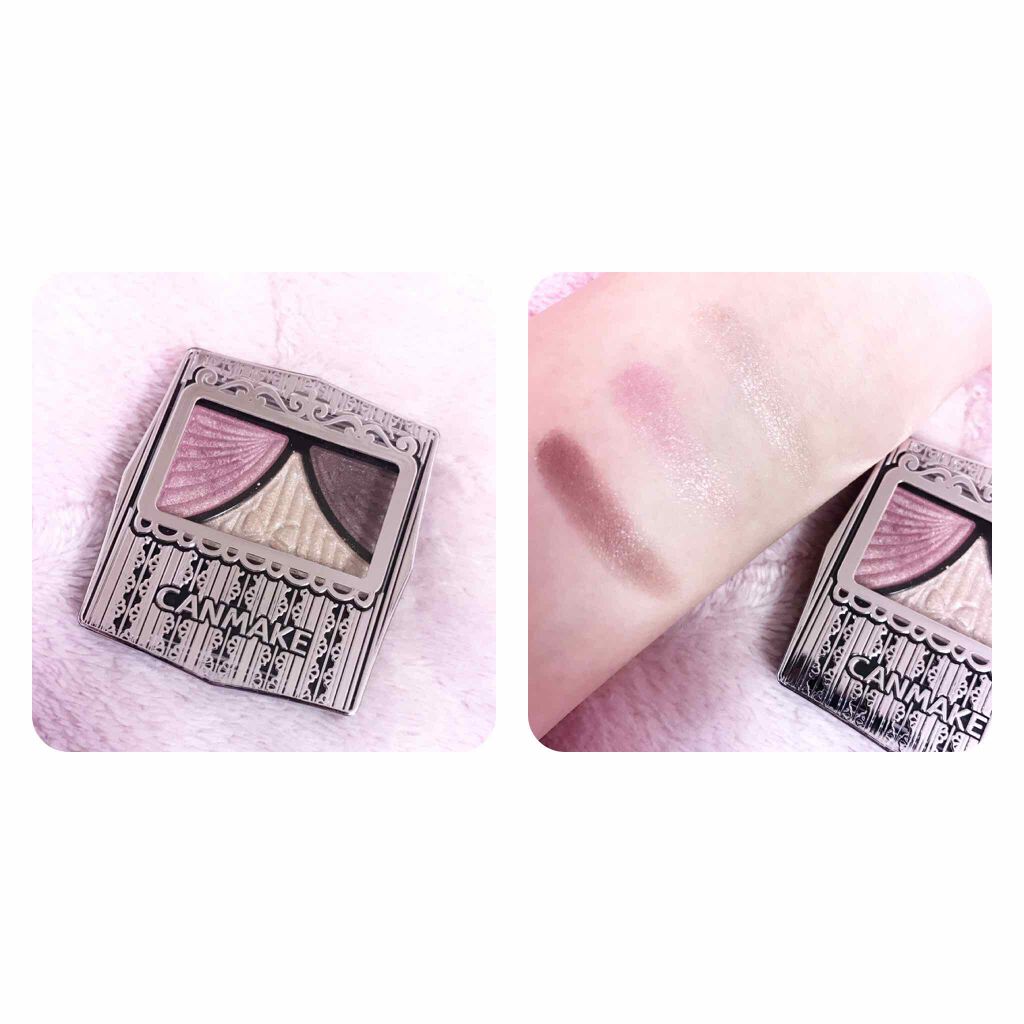 ジューシーピュアアイズ/キャンメイク/アイシャドウパレットを使ったクチコミ(1枚目)