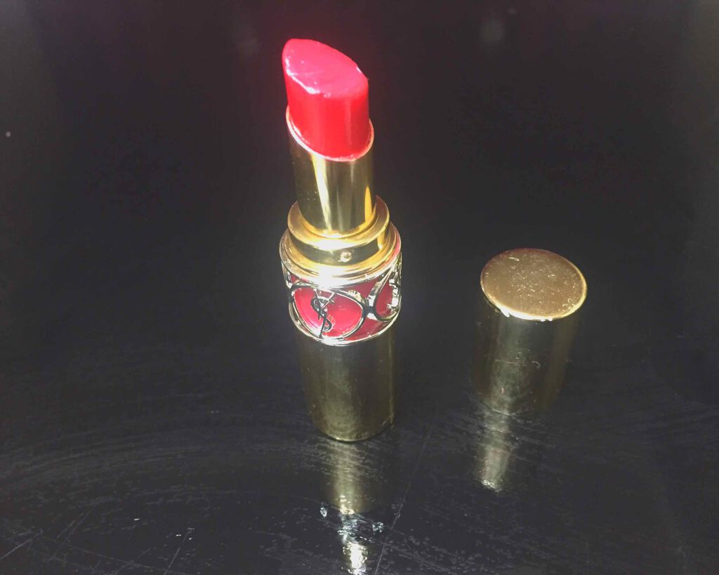 ルージュ ヴォリュプテ シャイン/YVES SAINT LAURENT BEAUTE/口紅を使ったクチコミ（1枚目）