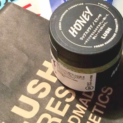 ミツバチ リップスクラブ/ラッシュ/リップスクラブを使ったクチコミ(1枚目)