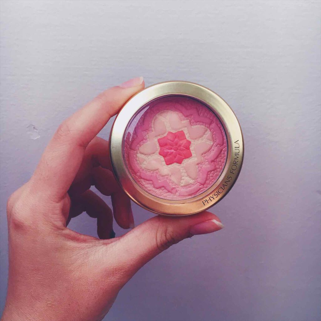  パウダー パレット マルチカラー ブラッシュ ブラッシング ナチュラル/PHYSICIANS FORMULA/パウダーチークを使ったクチコミ（2枚目）