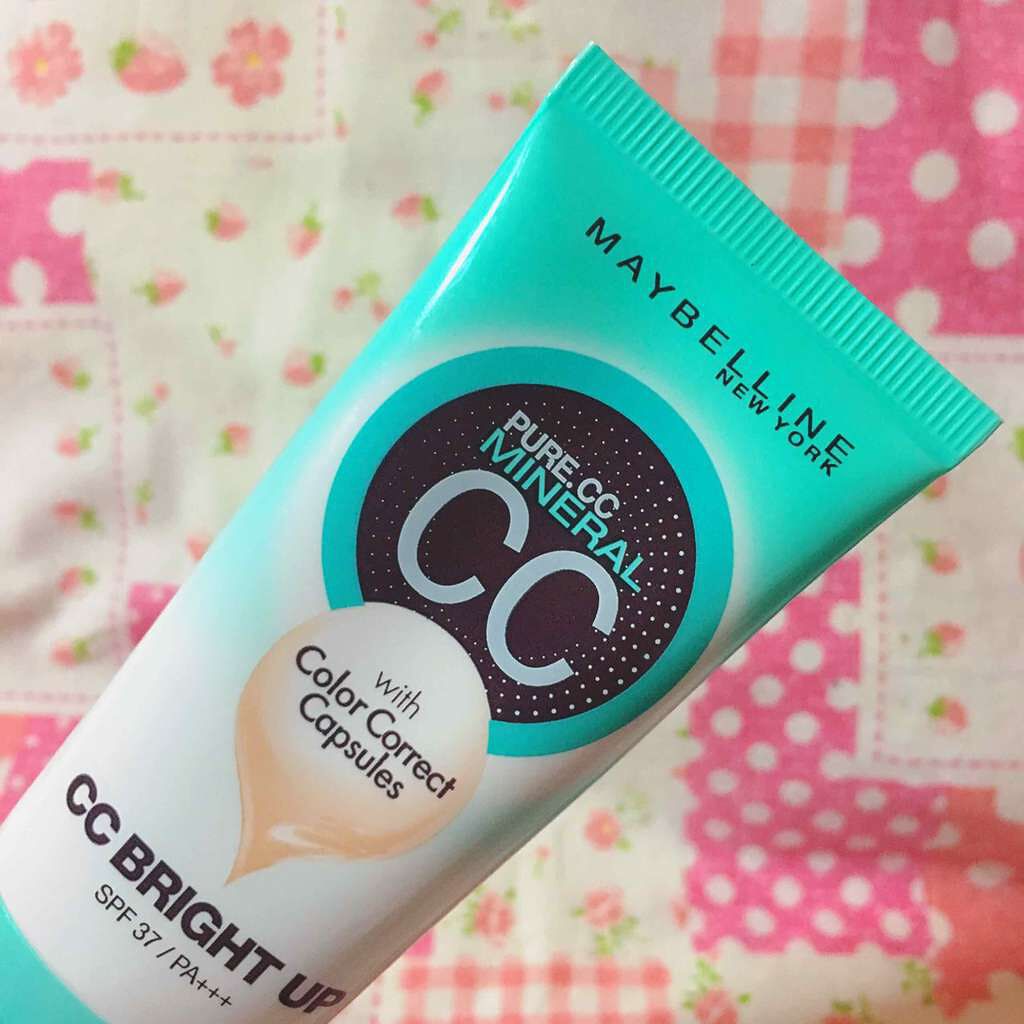 ピュアミネラル CC ブライトアップ/MAYBELLINE NEW YORK/CCクリームを使ったクチコミ(1枚目)