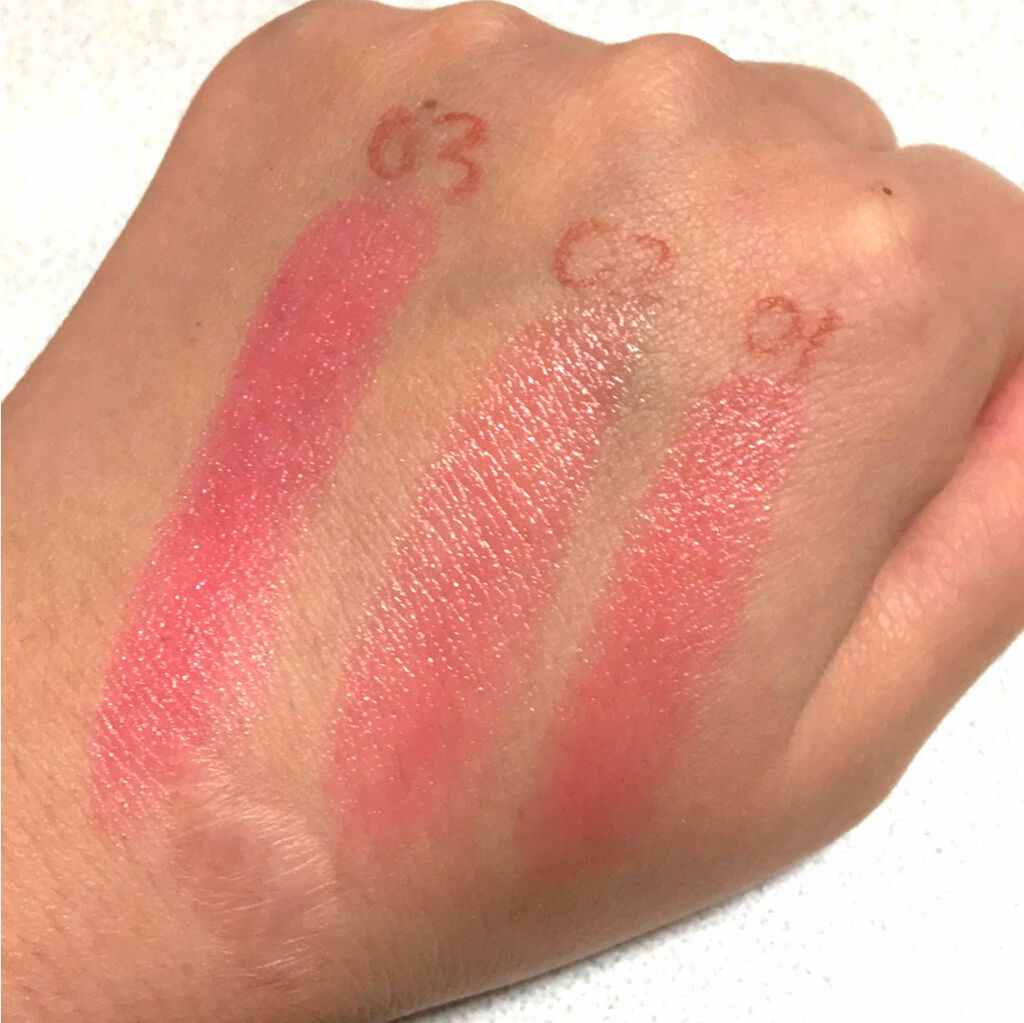 ステイオンバームルージュ/キャンメイク/口紅を使ったクチコミ(2枚目)