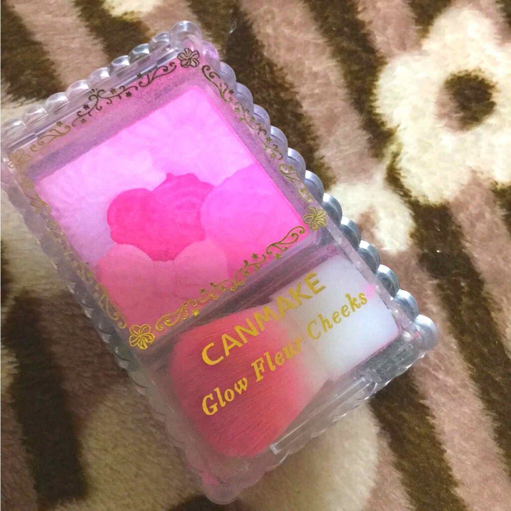 グロウフルールチークス/キャンメイク/パウダーチークを使ったクチコミ(1枚目)