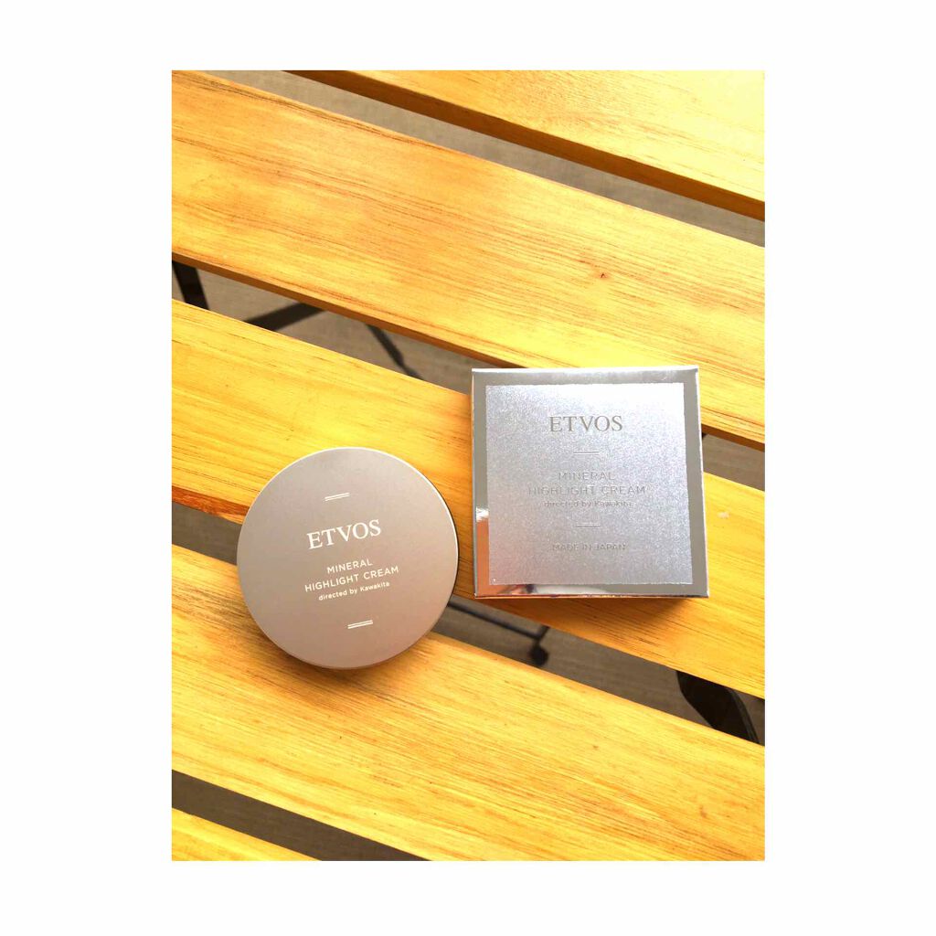 ミネラルハイライトクリーム/エトヴォス/クリームハイライトを使ったクチコミ(1枚目)