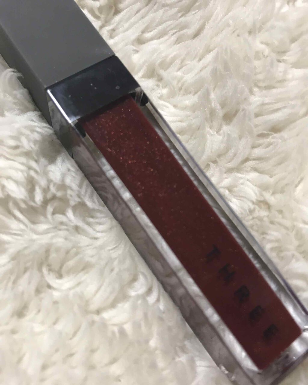 シマリング リップジャム/THREE/リップグロスを使ったクチコミ（1枚目）