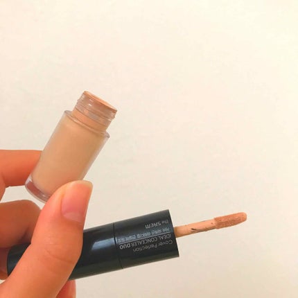 カバーパーフェクション チップコンシーラー/the SAEM/リキッドコンシーラーを使ったクチコミ(3枚目)