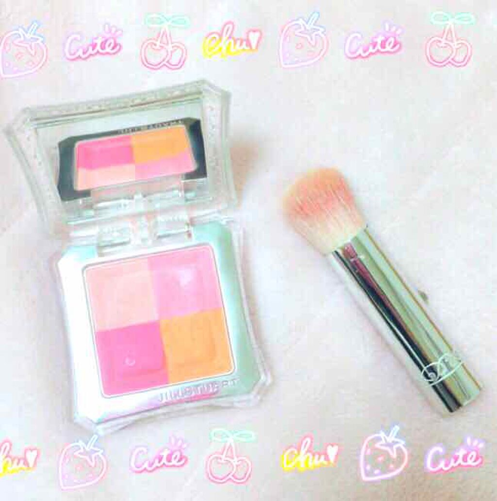 ミックスブラッシュ コンパクト N/JILL STUART/パウダーチークを使ったクチコミ(1枚目)