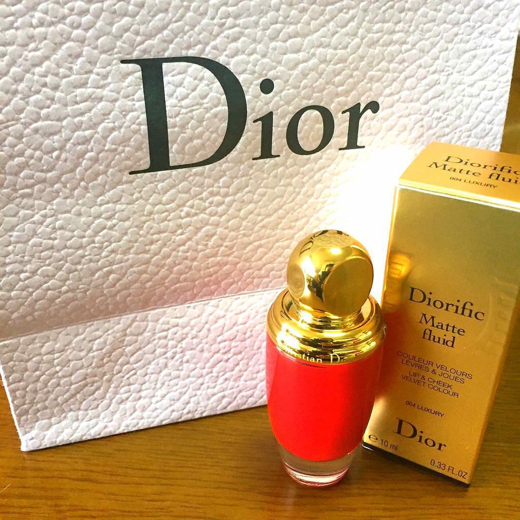 ディオリフィック マット フルイド/Dior/ジェル・クリームチークを使ったクチコミ(1枚目)