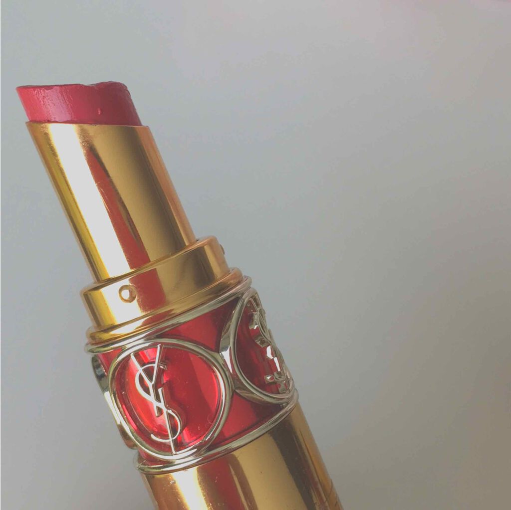 ルージュ ヴォリュプテ シャイン/YVES SAINT LAURENT BEAUTE/口紅を使ったクチコミ(1枚目)