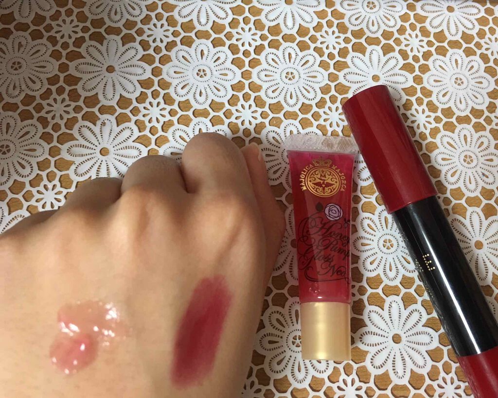 ボリュームバームリップ N/インテグレート/口紅を使ったクチコミ(1枚目)