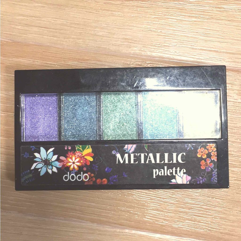 メタリックパレット/ドド/アイシャドウパレットを使ったクチコミ(1枚目)