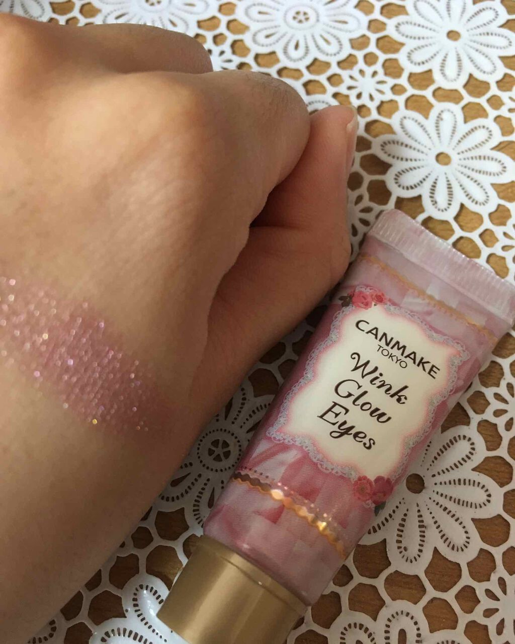 ウィンクグロウアイズ/キャンメイク/ジェル・クリームアイシャドウを使ったクチコミ(1枚目)