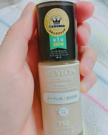 カラーステイ メイクアップ/REVLON/リキッドファンデーションを使ったクチコミ（1枚目）