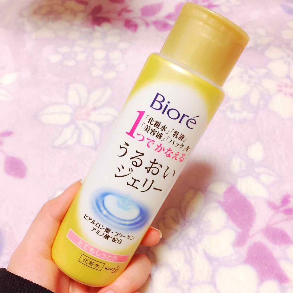 うるおいジェリー とてもしっとり/ビオレ/オールインワン化粧品を使ったクチコミ(1枚目)