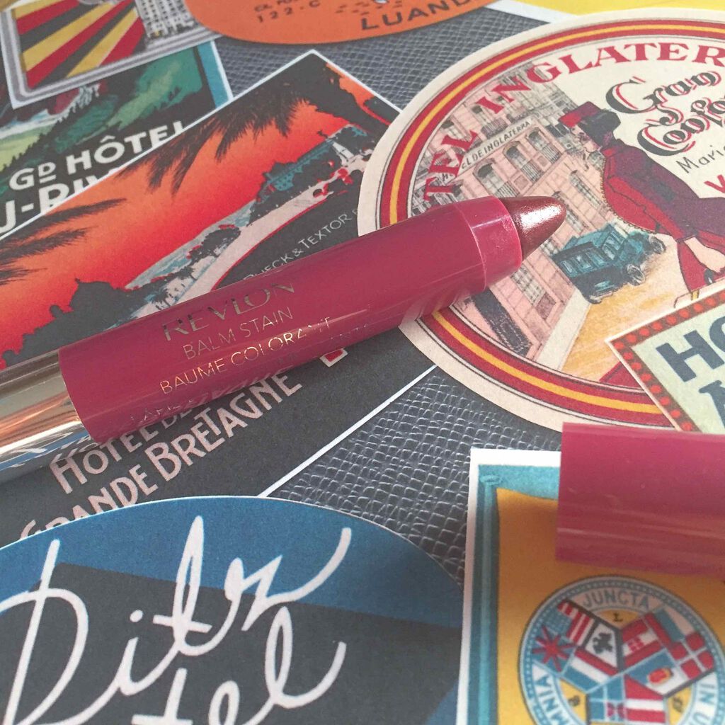 バーム ステイン/REVLON/口紅を使ったクチコミ(2枚目)