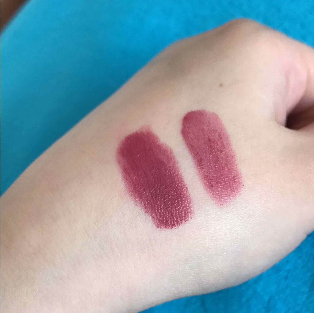 エッセンスインルージュ モイスト ラグジュアリー サングリア/LB/口紅を使ったクチコミ（3枚目）