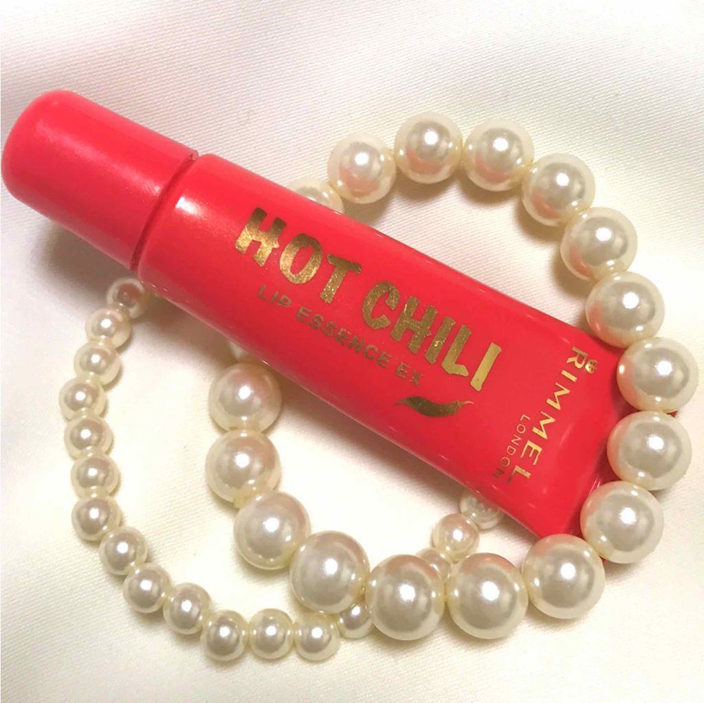 ホットチリ リップエッセンスEX/リンメル ロンドン/リップケアを使ったクチコミ（1枚目）