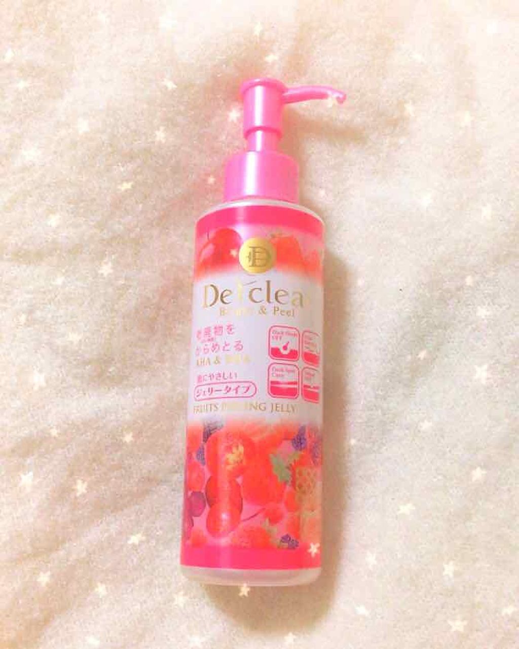 DETクリア ブライト&ピール ピーリングジェリー <ミックスベリーの香り>/Detclear/ピーリングを使ったクチコミ(1枚目)