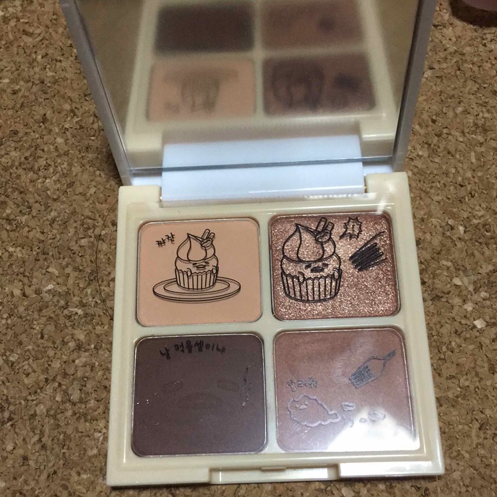 ぐでたまアイシャドウ/HOLIKA HOLIKA/アイシャドウパレットを使ったクチコミ(1枚目)