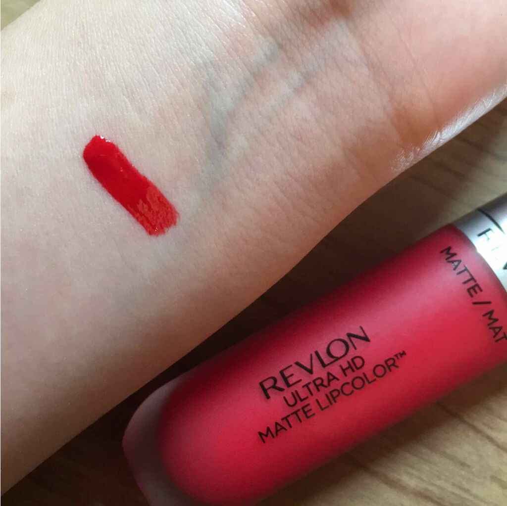 ウルトラ HD マット リップカラー/REVLON/口紅を使ったクチコミ（2枚目）