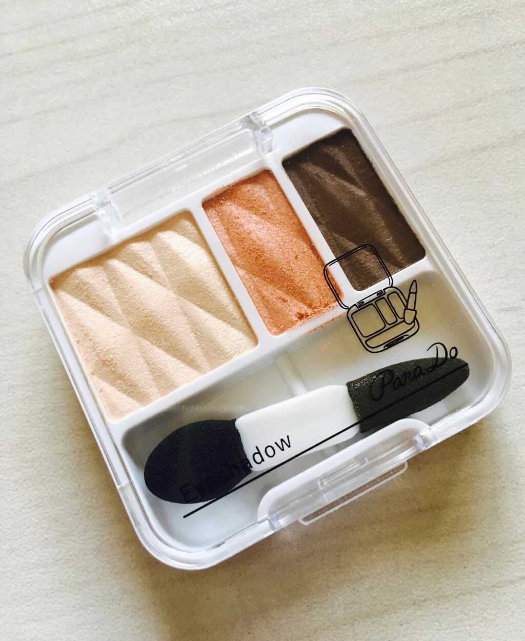 アイシャドウ/パラドゥ/アイシャドウパレットを使ったクチコミ(1枚目)