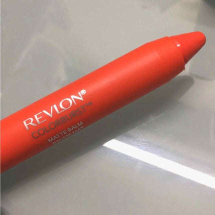 カラーバースト ラッカー バーム/REVLON/口紅を使ったクチコミ(1枚目)