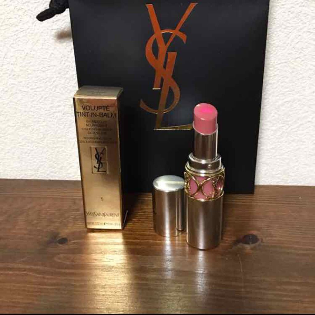 ヴォリュプテ ティントインバーム/YVES SAINT LAURENT BEAUTE/口紅を使ったクチコミ(1枚目)