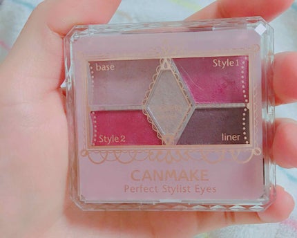 【旧品】パーフェクトスタイリストアイズ/キャンメイク/アイシャドウパレットを使ったクチコミ(1枚目)