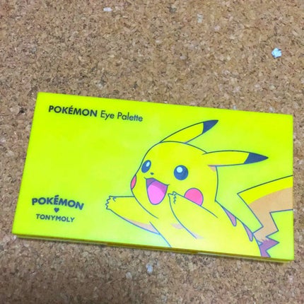 TONYMOLY トニーモリー ポケモンアイパレットのクチコミ「
トニーモリー ポケモンアイパレット
01です。
パッケージ買いでしたが使いやすいお色です。.....」(2枚目)