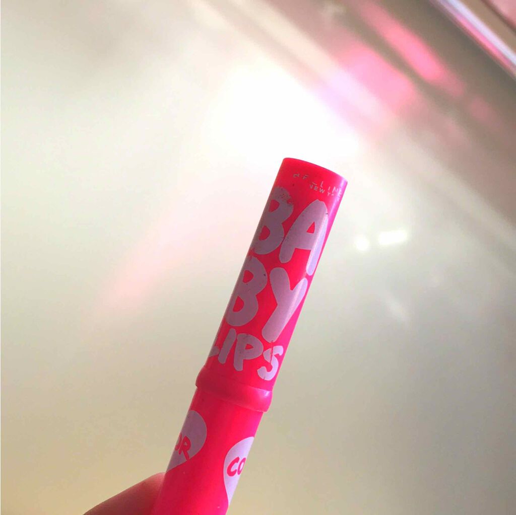 リップクリーム カラー BABY LIPS/MAYBELLINE NEW YORK/リップケアを使ったクチコミ（1枚目）