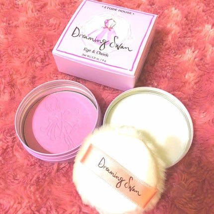 ドリーミングスワン アイ&チーク/ETUDE/パウダーチークを使ったクチコミ(1枚目)